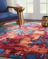 Nourison Home Prismatic PRS13 5'6" x 7'5" Area Rug