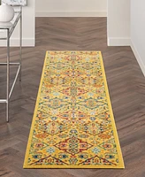 Nourison Home Allur ALR03 2'3" x 7'6" Runner Rug