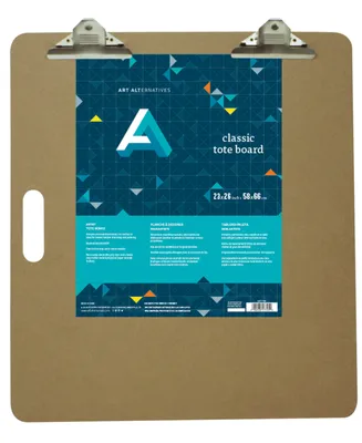 Art Alternatives Artist Tote Board with Butterfly Clips, 23" x 26"