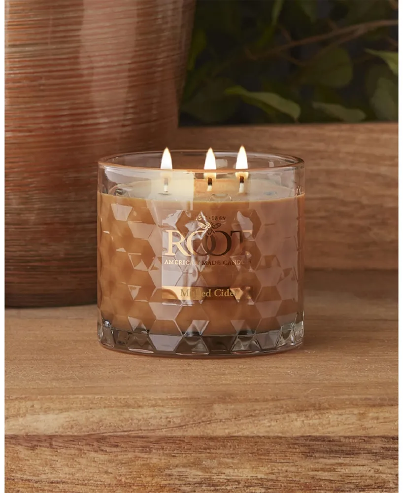 Mulled Cider Fragrance Honeycomb Glass Jar Candle