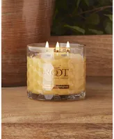 Tangerine Lemongrass Fragrance Honeycomb Glass Jar Candle