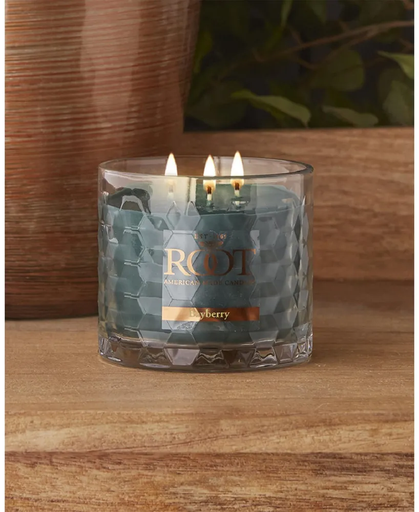 Bayberry Fragrance Honeycomb Glass Jar Candle