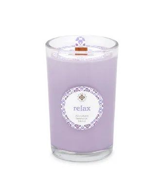 Seeking Balance Relax Geranium Lavender Spa Jar Candle, 8 oz