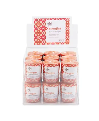 Seeking Balance Votive Energize-Rosemary Eucalyptus Set, 18 Piece