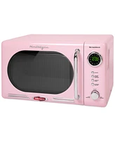 Nostalgia NRMO7AQ6A Retro 700-Watt Led Microwave