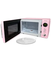 Nostalgia NRMO7AQ6A Retro 700-Watt Led Microwave