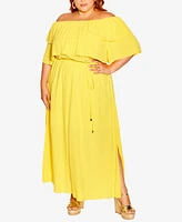 City Chic Trendy Plus Size Monaco Dress