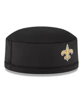Men's Black New Orleans Saints Nfl Training Skully Cap