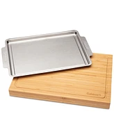 Cuisinart Bamboo Cutting Board with Tray