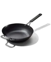 Oxo Obsidian Carbon Steel 12" Wok