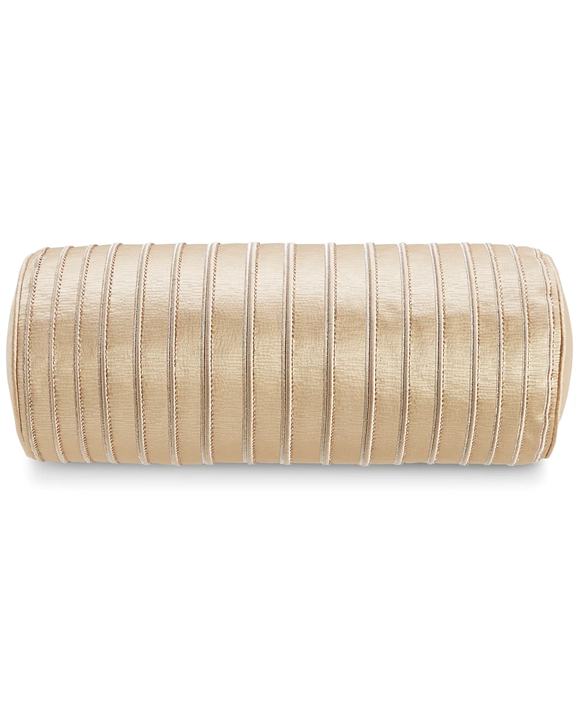 Last Act! Hotel Collection Glint Bolster Decorative Pillow, 8" x 20", Exclusively at Macy's