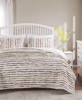 Greenland Home Fashions Bella Ruffle Quilt Set