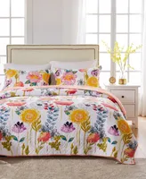 Greenland Home Fashions Watercolor Dream Quilt Set
