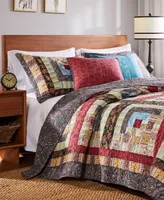 Greenland Home Fashions Colorado Lodge Quilt Set, 3-Piece King