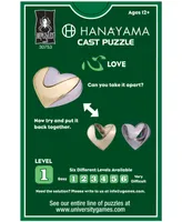 Hanayama Level 1 Cast Puzzle - Love Set