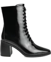 Journee Collection Women's Covva Lace-Up Booties