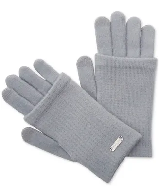 Steve Madden Women's Cozy Touchscreen Gloves, Created for Macy's