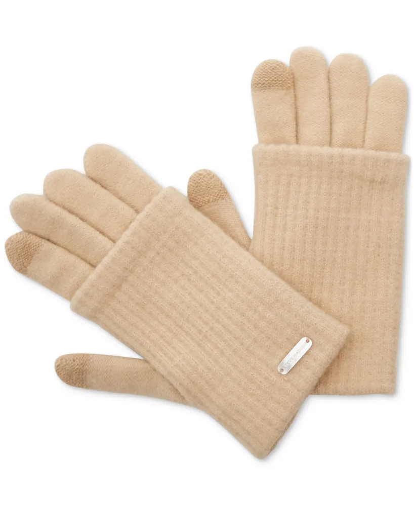 Steve Madden Women's Cozy Touchscreen Gloves, Created for Macy's