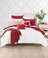 Charter Club Damask Designs Cable Knit 3-Pc. Comforter Set, Full/Queen, Exclusively at Macy's