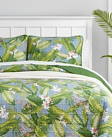 Tommy Bahama Home Aregada Dock Reversible Piece Quilt Set