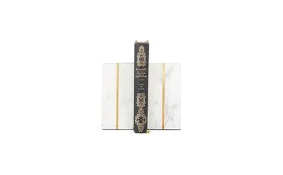 CosmoLiving by Cosmopolitan Glam Bookends, Set of 2