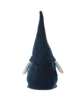 Glitzhome 25.5" Fabric Hanukkah Gnome Standing Decor