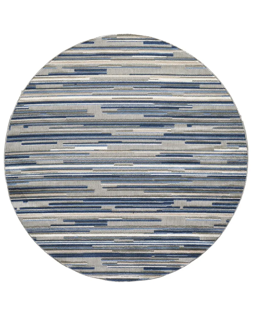 Kas Calla 7'10" x 7'10" Round Area Rug