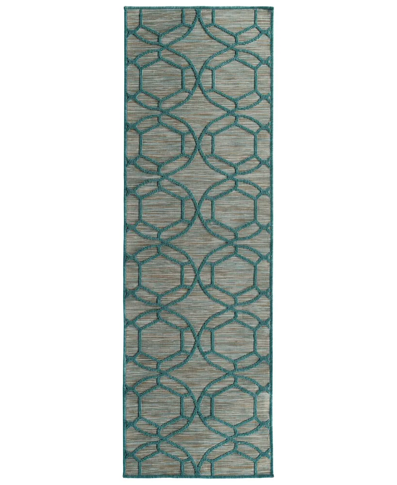 Closeout! Cove COV05 2' x 6' Runner Area Rug