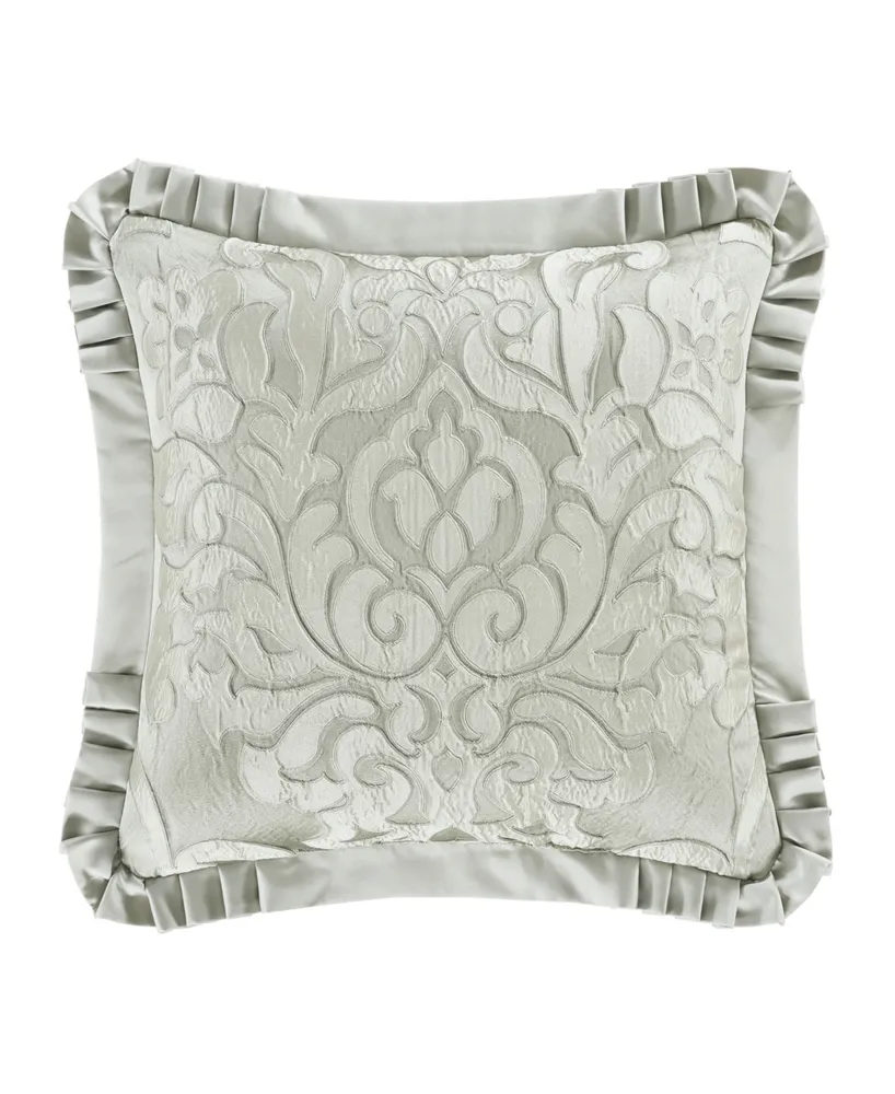 Closeout! J Queen New York Surano Embellished Decorative Pillow, 20" x 20"