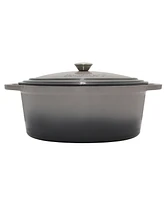 BergHOFF Neo Cast Iron 8qt. Oval Dutch Oven 13" with Lid