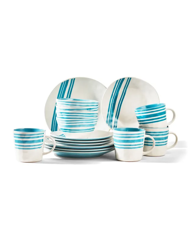 Williams-Sonoma Brasserie-Blue Breakfast Cup & Saucer Set, Fine