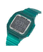 adidas Unisex Gmt Digital One Gmt Green Resin Strap Watch 47mm