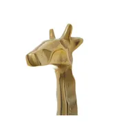 Contemporary Sculpture, Set of 2 - Gold