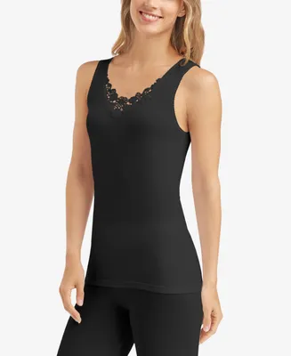 Cuddl Duds SofTech Venice Lace Detail Cami