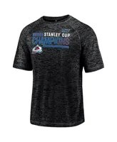 Men's Fanatics Black Colorado Avalanche 2022 Stanley Cup Champions Buzzer Beater T-shirt