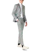 OppoSuits Big Boys Metallic Disco Ball Party Suit, 3-Piece Set