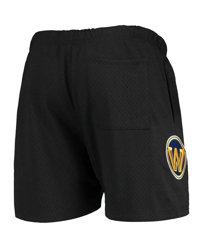 Men's Pro Standard Black Golden State Warriors Mesh Capsule Shorts