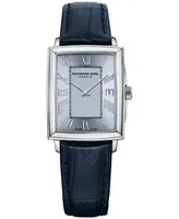 Raymond Weil Women's Swiss Toccata Leather Strap Watch 22.6x28.1mm