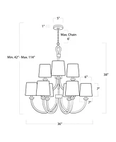 Regina Andrew Design Coastal Living Large Bimini Chandelier