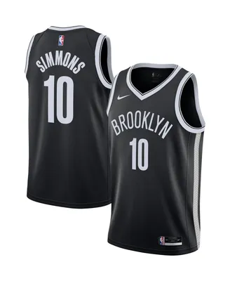 Men's Nike Ben Simmons Black Brooklyn Nets 2021/22 Swingman Jersey - Icon Edition