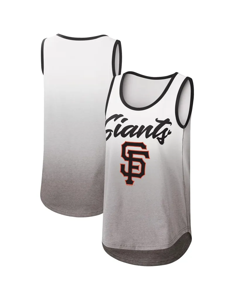 Women's G-iii 4Her by Carl Banks White San Francisco Giants Logo Opening Day Tank Top