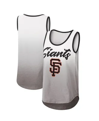 Women's G-iii 4Her by Carl Banks White San Francisco Giants Logo Opening Day Tank Top