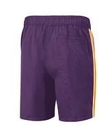 Men's G-iii Sports by Carl Banks Purple, Orange Phoenix Suns Sand Beach Volley Swim Shorts