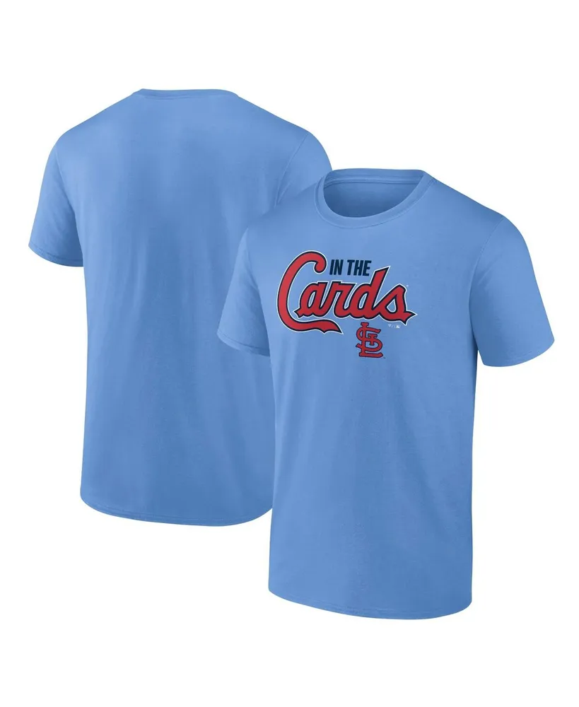Men's St. Louis Cardinals Fanatics Branded Powder Blue for the Lou Hometown  Collection Long Sleeve T-Shirt
