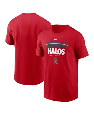 Men's Nike Red Los Angeles Angels Always Halos Local Team T-shirt