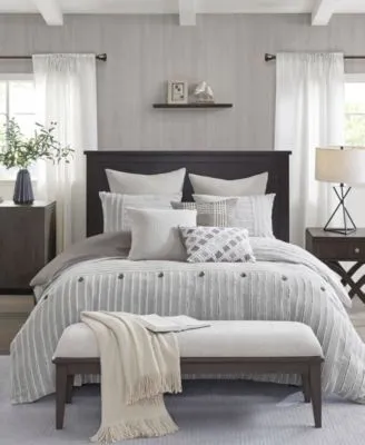 Madison Park Signature Essence Clipped Jacquard Comforter Sets