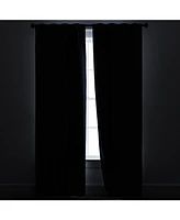 Nautica Virginia Ultimate Blackout Back Tab Window Curtain Panel Set, 38" x 84"
