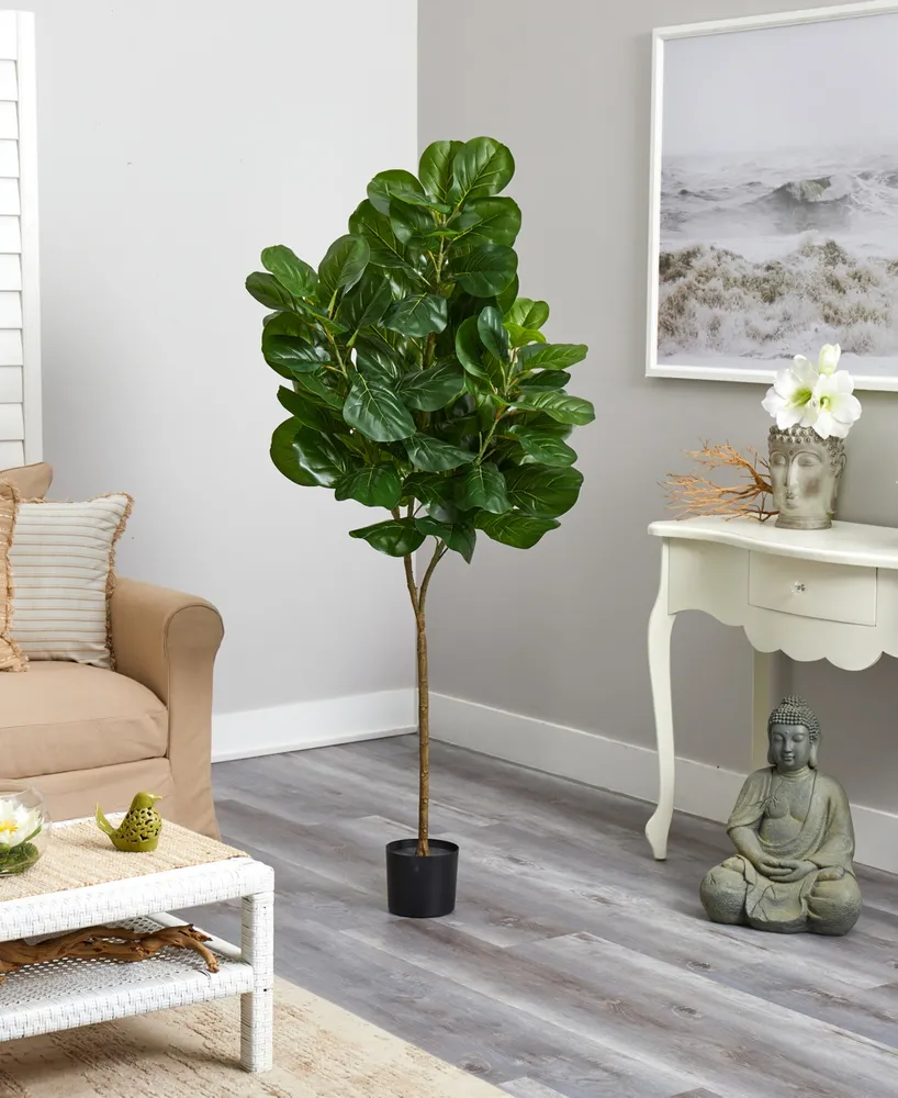 6' Fiddle Leaf Fig Artificial Tree