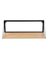 Multipurpose Mountable Shelf with Bracket, 24"