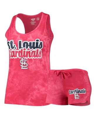 Women's Concepts Sport Red St. Louis Cardinals Billboard Racerback Tank Top and Shorts Set